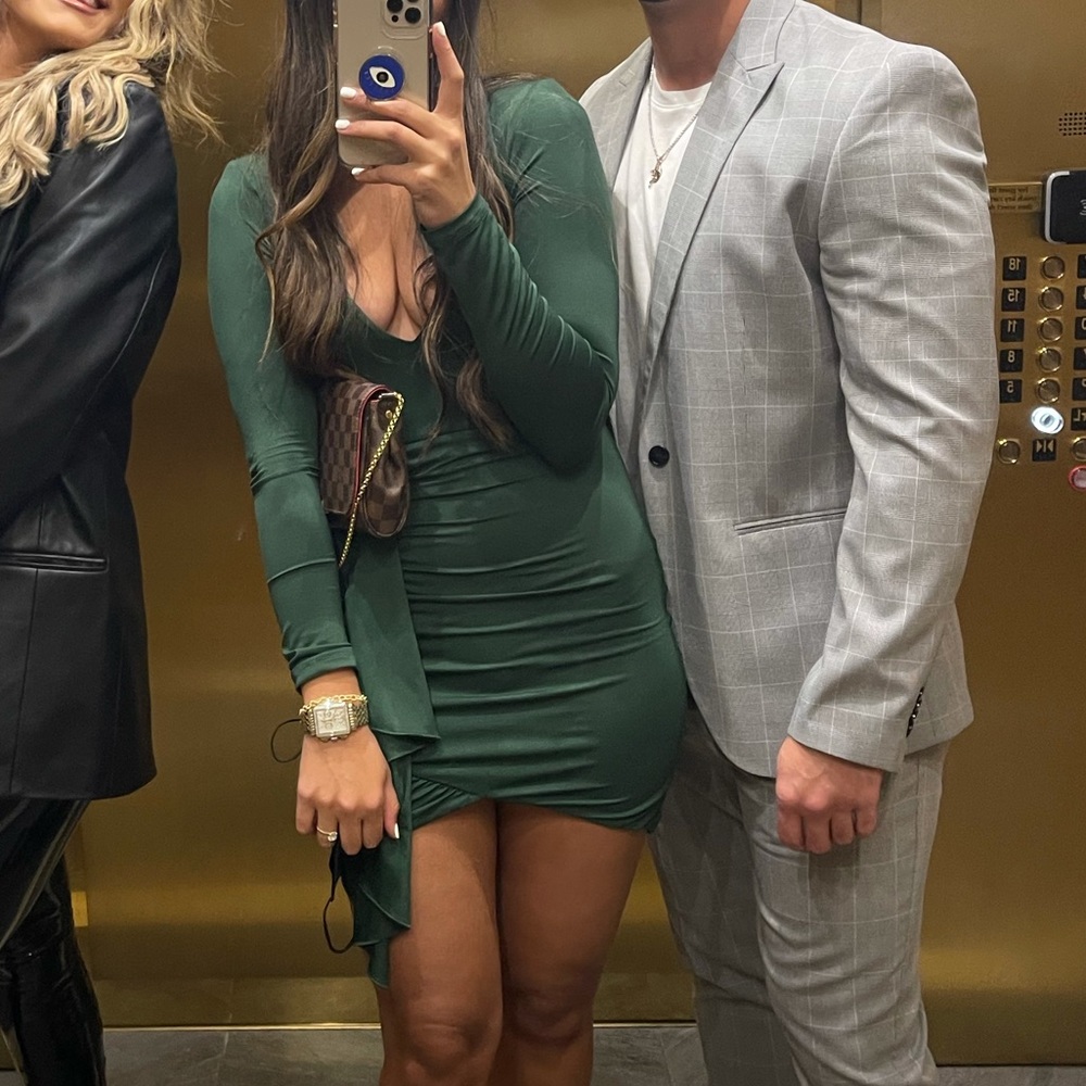 Mini Emerald superdown Dress